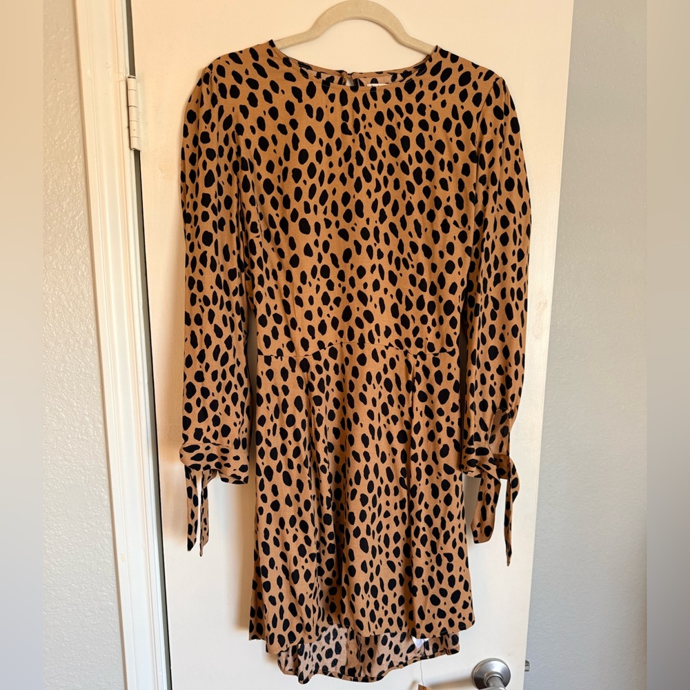 Reformation Long Sleeve Mini Dress
